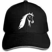 Мужская Женская Бейсболка с конским лицом, бейсболка