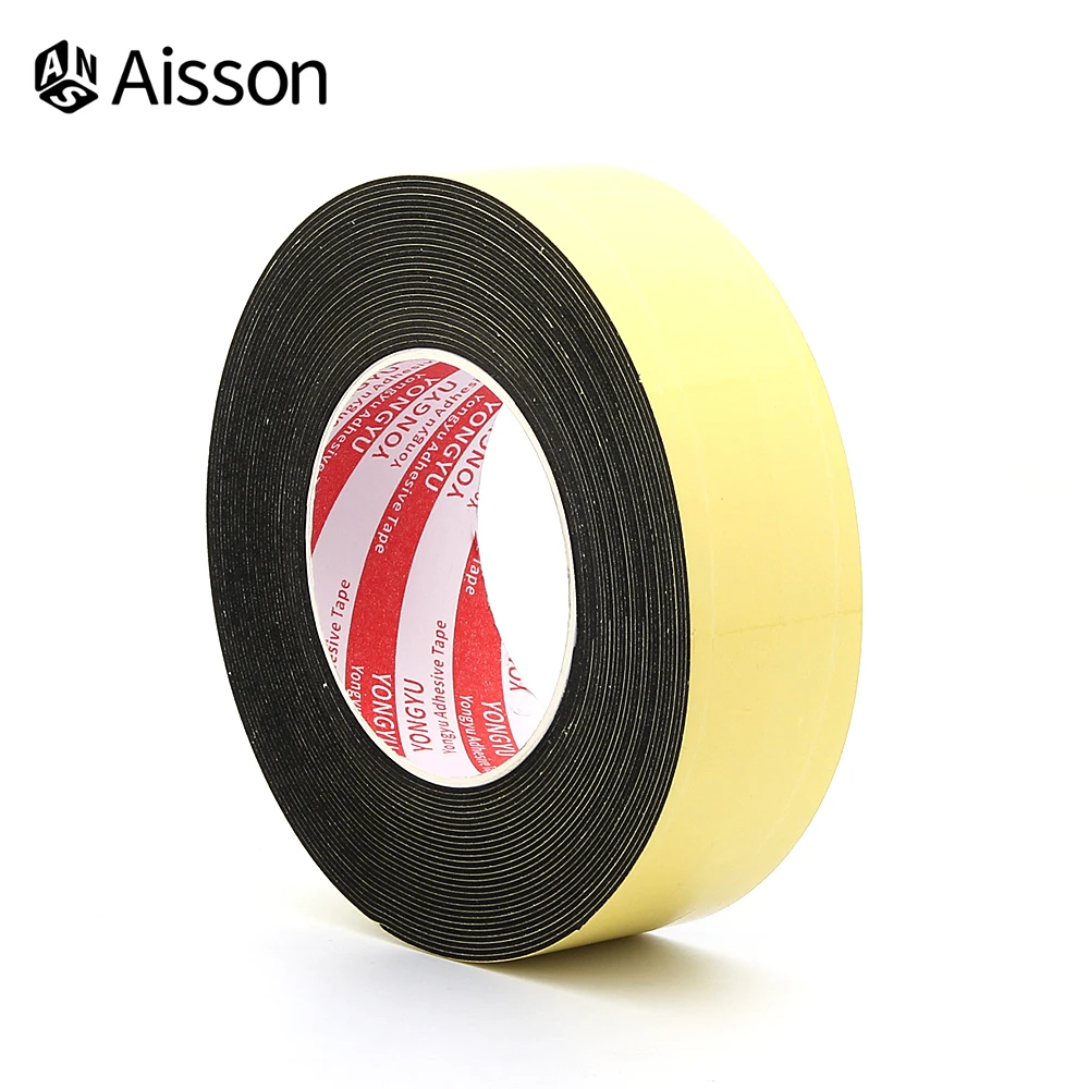 Sourcing Map Ruban D'étanchéité Joint Mousse Adhésive Bande Simple Face Isolation Pour Fenêtre Porte 20mm Large 1mm Épais 10 Mètre Long