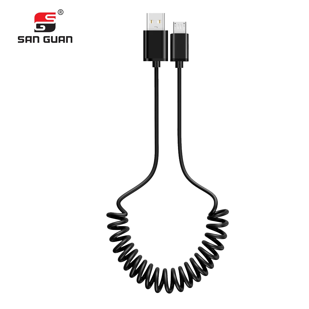 Retractable Micro USB Cable C To USBC Kabel for Samsung Xiaomi Redmi Note20 S21 Phone 3.0 Quick Charge USB-C Charger | Мобильные