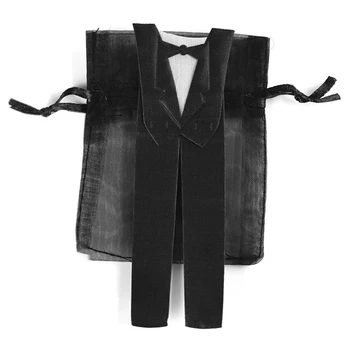 

48 Pieces Yarn Drawstring Candy Bag Wedding Favors Party Gift Bag