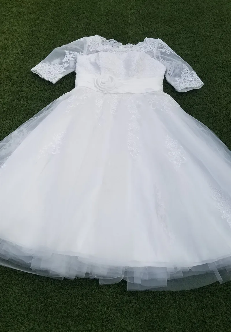 Пят vestidos de novia с кружевной аппликацией и коротким рукавом свадебное платье