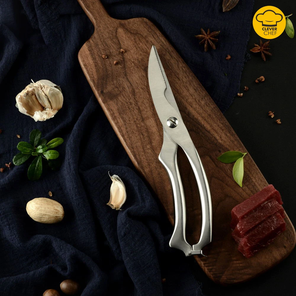 

Heavy Duty Multifunction Stainless Chicken Bone Scissor Kitchen Poultry Cook Tool Steel Gadget Shear Fish Duck Cutter Cut