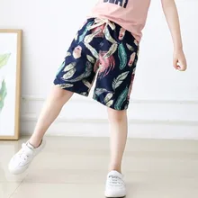 Шорты с принтом хлопковые детские брюки детские штаны для маленьких мальчиков; пляжные свободные шорты с рисунком «Torridity» размеры 90-150; Рождественский подарок; ZL113