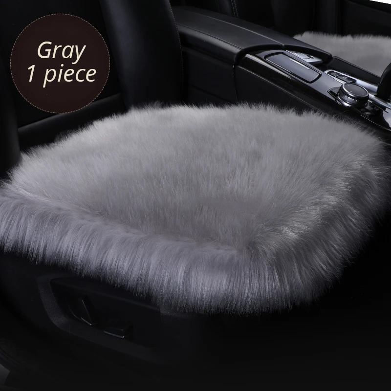 

AUTOYOUTH Car Seat Cushion Car Seat Covers Winter Plush Auto Accessories For Car Office Chair Front Pad Warm For Winter