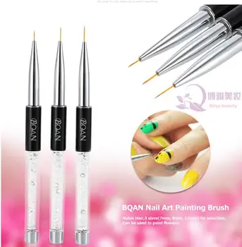 

50PCS Manicure tool pen crystal pencil brush colored drawing brush painting