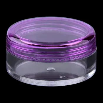 

Top Quality 1Pcs Cosmetic Empty Jar Pot Eyeshadow Makeup Face Cream Lip Balm Container
