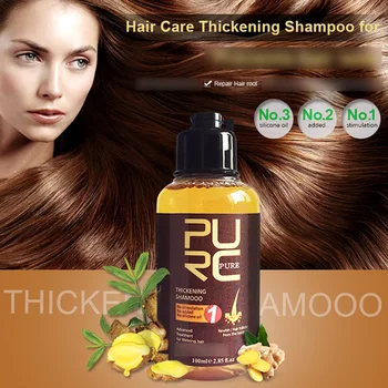 

100ml Essence Treatment Revitalized Nourishing Hair Shampoo Care Long Lasting Herbal Ginger Home Effective Universal Highlighted