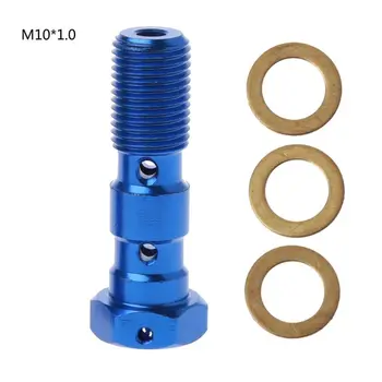 

Brake Master Cylinder Oil Hose Screw Universal Tube Tubing Screws Bolts for Motorcycle M10x1.25/M10x1.0