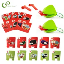 1 Набор, забавные настольные игры, игрушки, хамелеон, ящерица, маска, виляет язык, лижут карты, настольная игра для детей, семейные вечерние игрушки ZXH