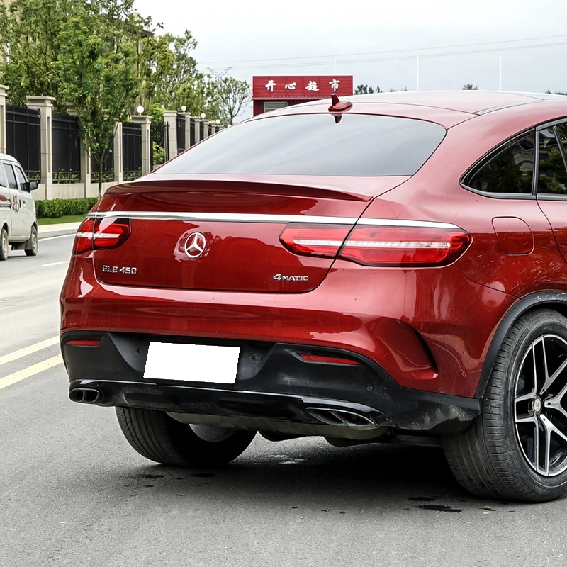 Спойлер для заднего крыла Mercedes Benz GLE Coupe GLE320 GLE400 YC из АБС пластика GLE450 GLE500 2015 2017