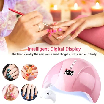 

Hot Nail Dryer LED Lamp UV Light for Nails Polish Gel Machine Electric Manicure 36W Home Beauty Salon t6