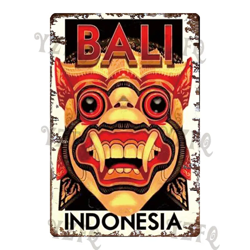 Surf Aloha Hawall Vintage Travel Tin Sign Hula Beach Metal Plate For Wall Pub Cafe Home Art Craft Decor Cuadros DU-4626A - Цвет: DU-4640
