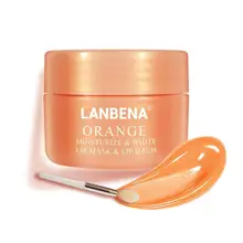 Маска для сна для губ, для ночного сна, увлажняющий бальзам для губ, розовые губы, отбеливающий питательный крем, защита для ухода за губами