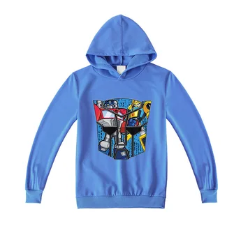 

Kids Children Clothes Bumblebee Print transformation 3D Hoodie baby boy Girl Pullover cartoon Long Sleeve Sweatshirt Outerwear