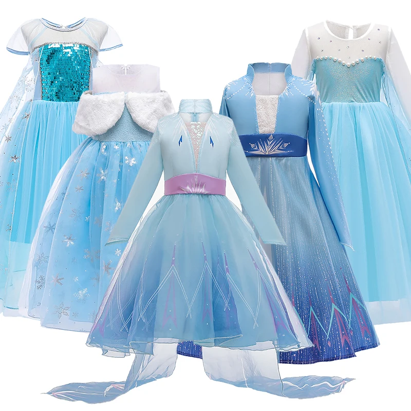 Платье принцессы для девочек-подростков Детские Вечерние платья на День