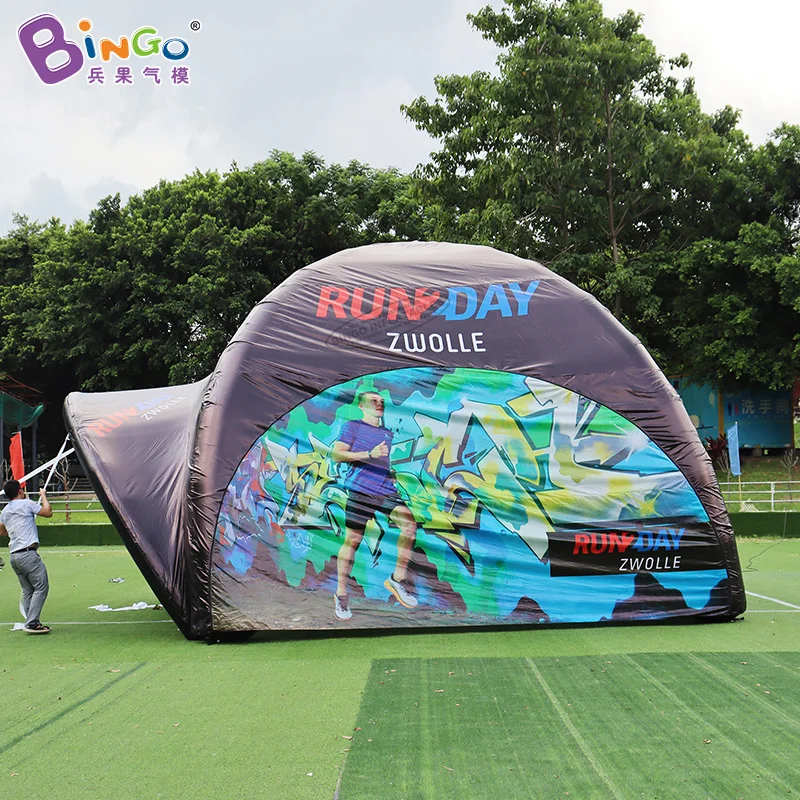 Giant 6x6x4.5 Meters Sealed Inflatable Event Tent With Custom Digital Printing Pattern For Outdoor - BG-T0304 4