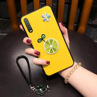 Вышитый Вязаный чехол для телефона huawei P30 PRO, P20 PRO, MATE 20 PRO бутылка для лимона чехол милый чехол для девочек желтый мягкий - Цвет: lemon p30
