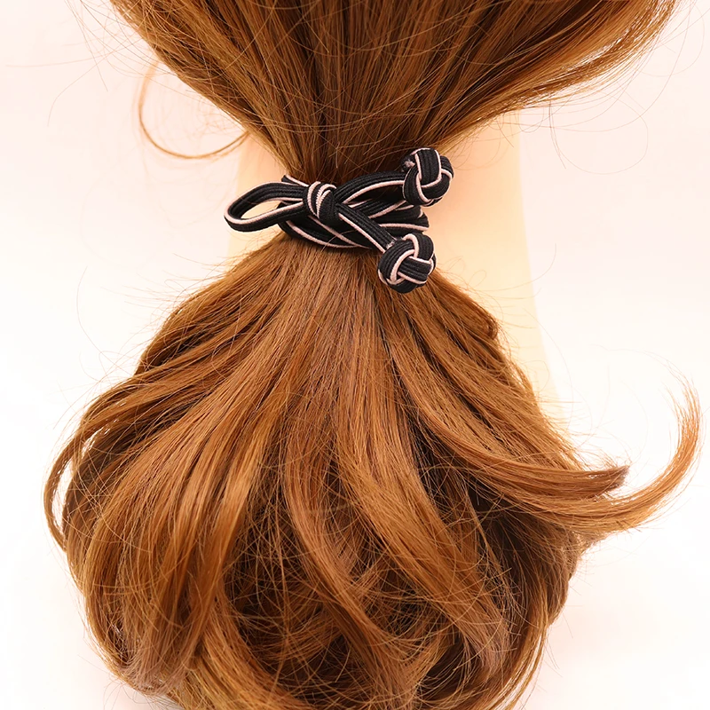 Sempli High Quality Elastic Band Tight Durable Gums for Woman Girls Strong Sweet Hair Bands Christmas Rubber Bands Accessories
