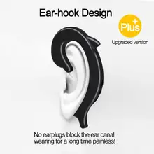 Бизнес Стиль Hands Free Смарт шумоподавление Гарнитура для телефона ноутбука компьютера Горячая Bluetooth 4,1 наушники с крючком