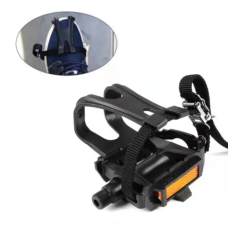 Cycling Road Mountain Bike Bicycle MTB Pedal Toe Clip Strap Belts Tool Toe Clips with Straps for Bicycle Pedal bicycle pedal toe clips