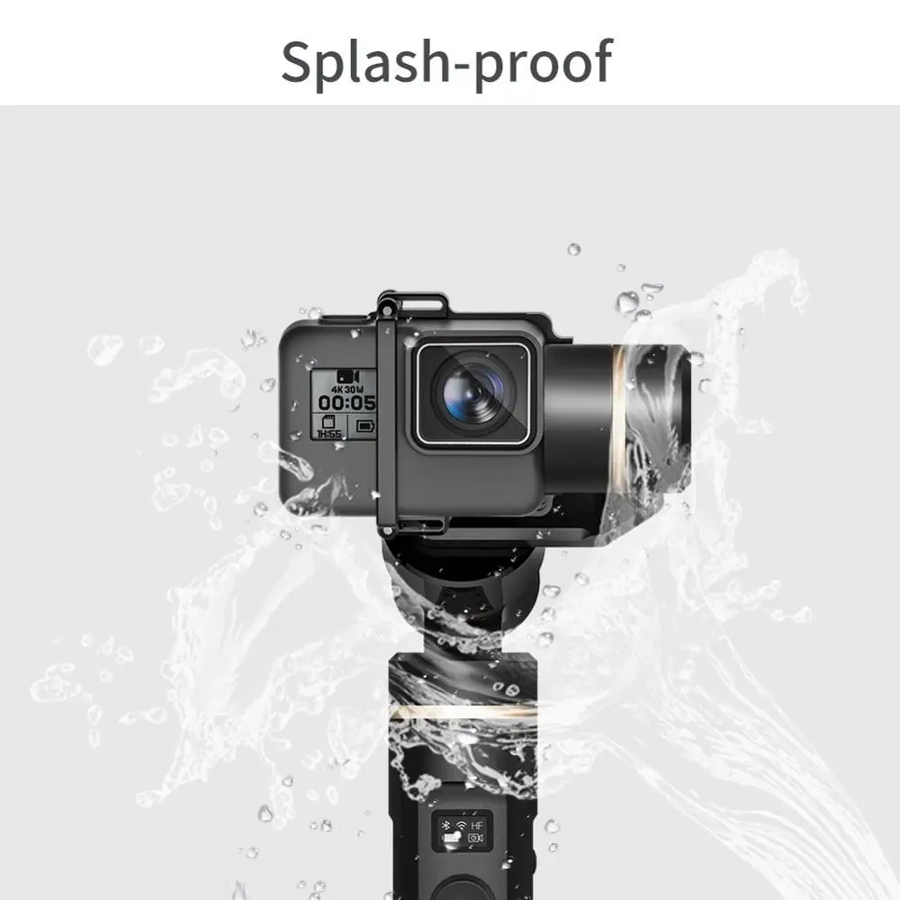 FeiyuTech Feiyu G6 3-Axis cámara de acción de mano cardán estabilizador pantalla OLED para Gopro Hero 7 6 5 Sony RX0 Yi cam 4K - 5