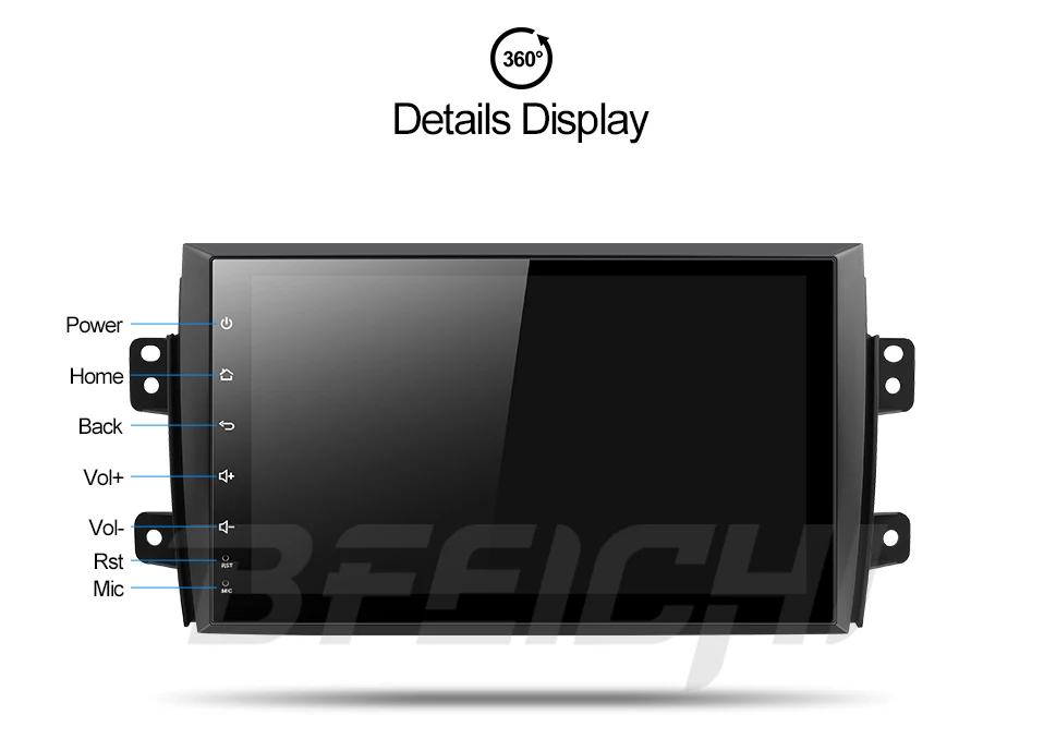 Автомобильный dvd для Suzuki SX4 2007-2013 с 2 Гб ОЗУ gps 3g-4G wifi gps навигация Радио Видео Аудио плеер стерео Android 9,0 PX6