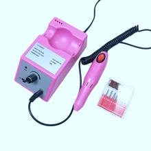 Электрический Фрезер для ногтей, фрезерный станок 0-20000 ОБ/мин для маникюра, педикюра, напильники, набор инструментов, полировщик для ногтей, шлифовальная машина для остекления