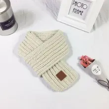 Г. Модный тренд для детей, для мальчиков и девочек, зимний теплый шарф, для малышей, для шеи, теплый, Повседневный, однотонный, простой,, аксессуары, шарфы 110 см