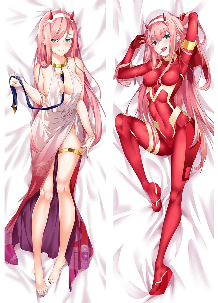 

DARLING In The FRANXX Cushion Otaku Waifu 150x50cm Pillow Case Anime Dakimakura Bedding Body Hugging ZERO TWO Pillowcase
