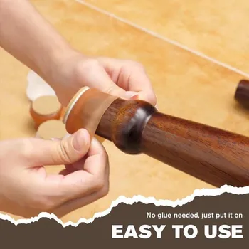 

Felt Table Chair Protective Cover Furniture Table Feet Cover Floor Protector for Table Desk Chair Feet Floor Protector Hard