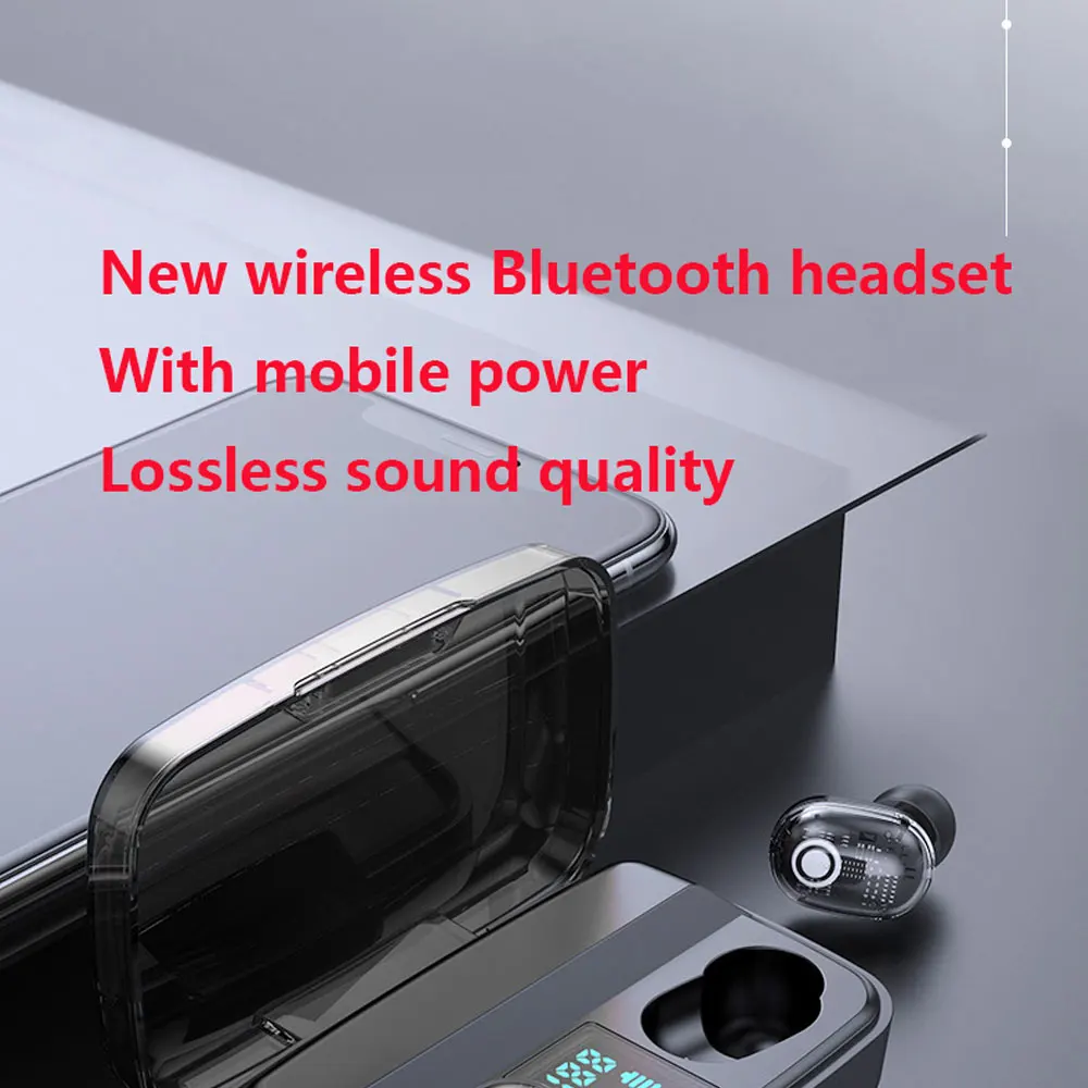 Bluetooth наушники TWS беспроводные Blutooth 5,0 наушники Handsfree спортивные наушники-вкладыши игровая гарнитура телефон PK GT2