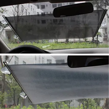 

Car Automatic Winding Sunshade Side Window Block Laser Sunshade Car Retractable Sun Block Various Sizes
