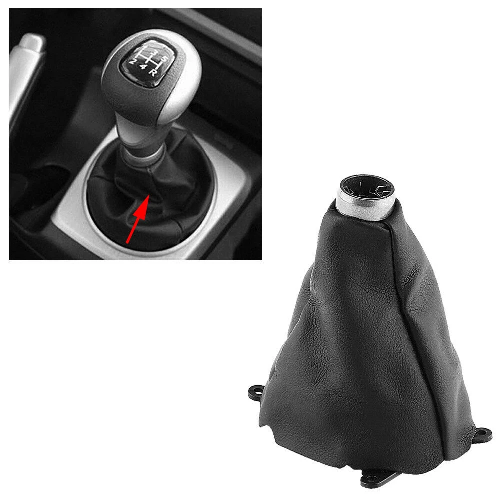 Car Manual Gear Shift Shifter Boot Cover for Honda Civic 2006 2007 2008