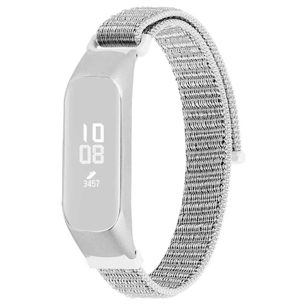 Замена нейлон спортивная петля ремешок для наручных часов для samsung Galaxy Fit-e