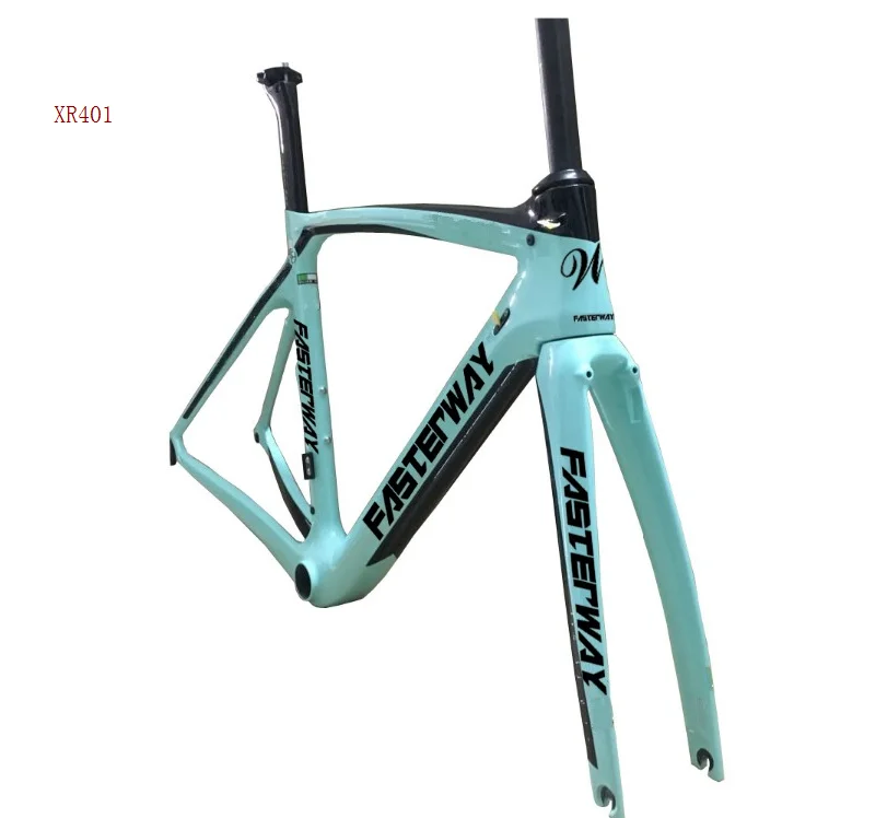 

FASTERWAY disc brake version XR4 ultralight road bicycle frame full carbon fiber frameset:Frame+Seatpost+Fork+Clamp+Headset