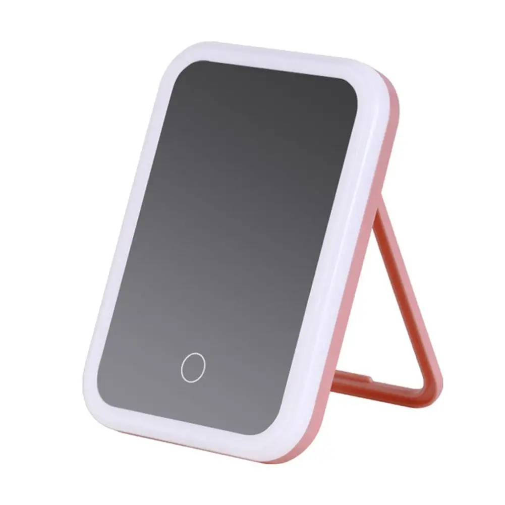 

MeterMall Makeup Mirror with LED Light Vanity Touch Screen Mirror Flexible Cosmetics lighted Make Up Mirrors Skin Care Tools