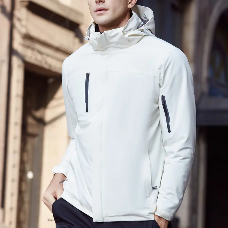 

Men Spring Autumn Windproof Waterprooof Hiking Jackets Outdoor Clothes Camping Trekking Climbing Windbreaker Fall Male Coats New