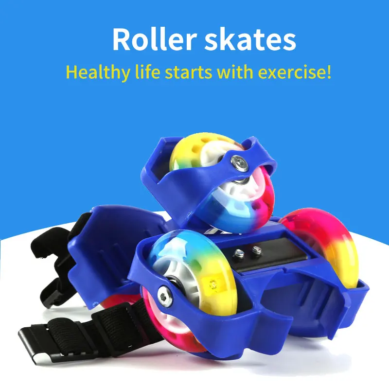 Flashing Roller Shoes Hot Wheels Sports 