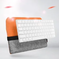 תיק שרוול מגן חפצים Case מעטפת תיק Trackpad Magic Felt פאוץ רך שרוול עבור Magic מקלדת (5)
