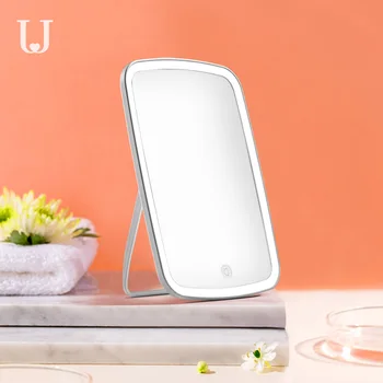 LED Vanity Makeup Mirror with 3 Light Settings and Touch Screen Vanity Mirror - Dimmable Touch Sensor, Tri-Color Cosmetic Mirror frameless vanity mirror with light hollywood makeup lighted mirror 3color light cosmetic mirror adjustable touch screen 58 46cm