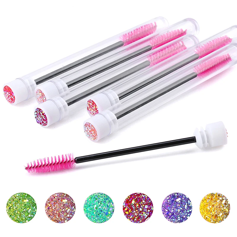 New Eyelash Extender Disposable Eyebrow Brush Separate Tube Design