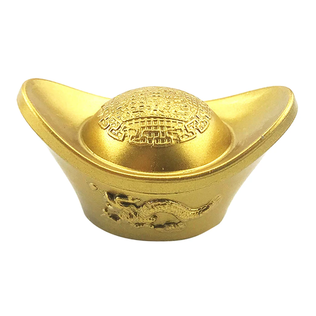 中国の偽の金のインゴット,風水の装飾品,富,家の装飾,ギフト - AliExpress