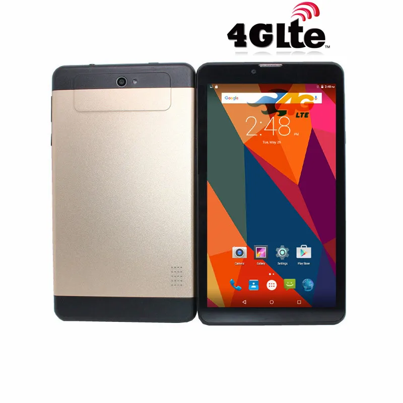 7 дюймов 1 Гб+ 8 Гб MTK6735 разблокировка 4G LTE Android 5,1 телефонный звонок планшетный ПК фаблет четырехъядерный wifi gps Bluetooth FM g-сенсор