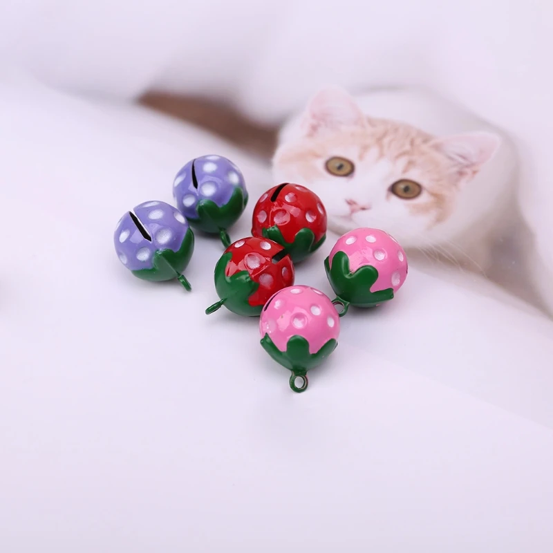 2 шт ошейник для собак и кошек Колокольчик для домашних животных DIY аксессуары для ошейника для домашних животных безопасный громкий колокольчик