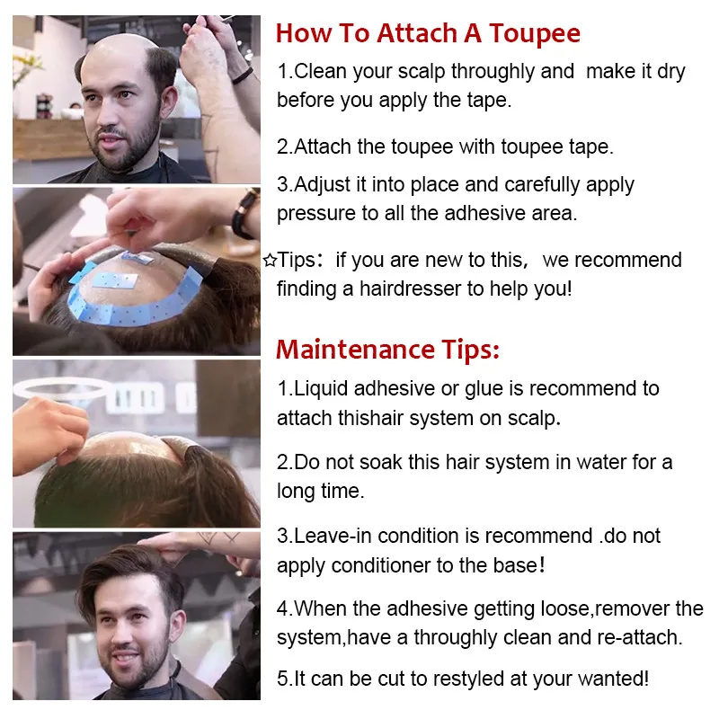 Hair System Care & Maintenance Guide