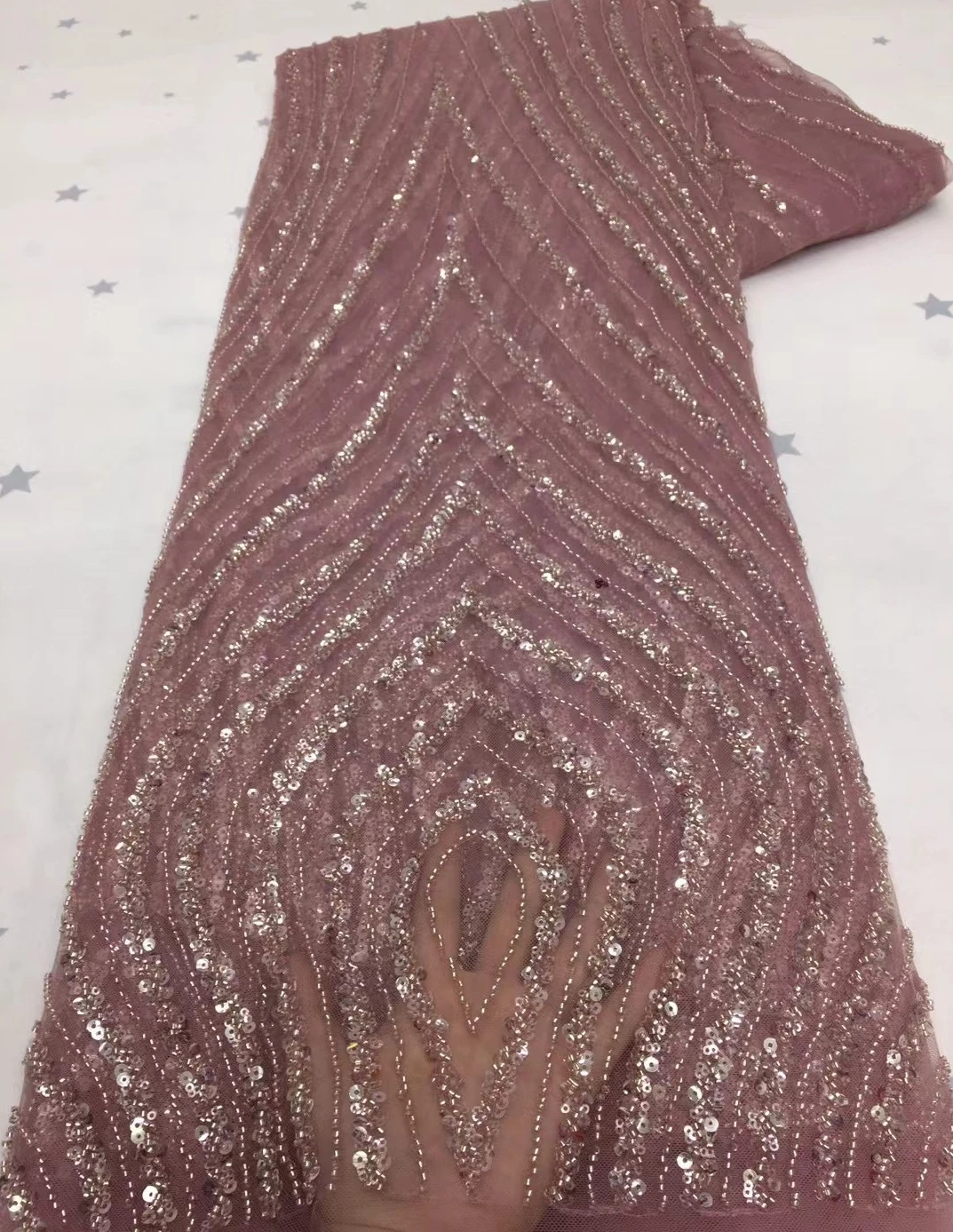 

Кружевная ткань с блестками лучшего качества, кружевная ткань с бисером, Нигерия, сетчатая кружевная ткань для свадебной вечеринки, африканская французская кружевная ткань TS9346