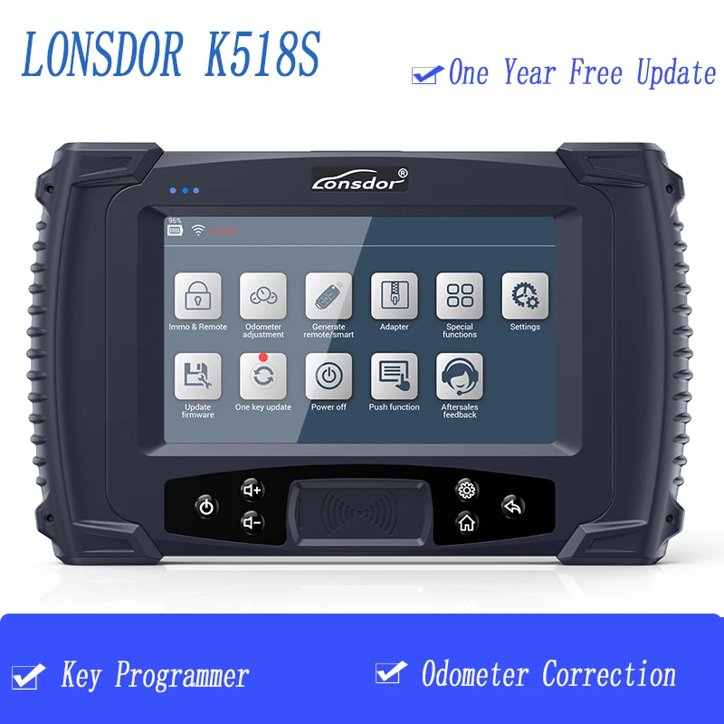 US $685.79 Lonsdor K518S Key Programmer OBD2 Car Diagnostic Key Programming Mileage Correction Immobilizer Odometer Adjust IMMO Tools
