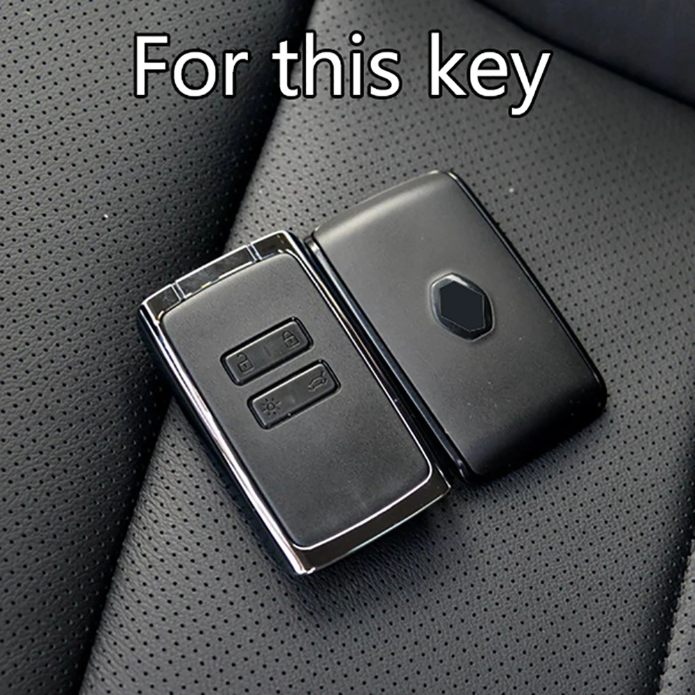 Silicone Key Cover Holder for Renault Smart Key - Stylish Protection Accessory