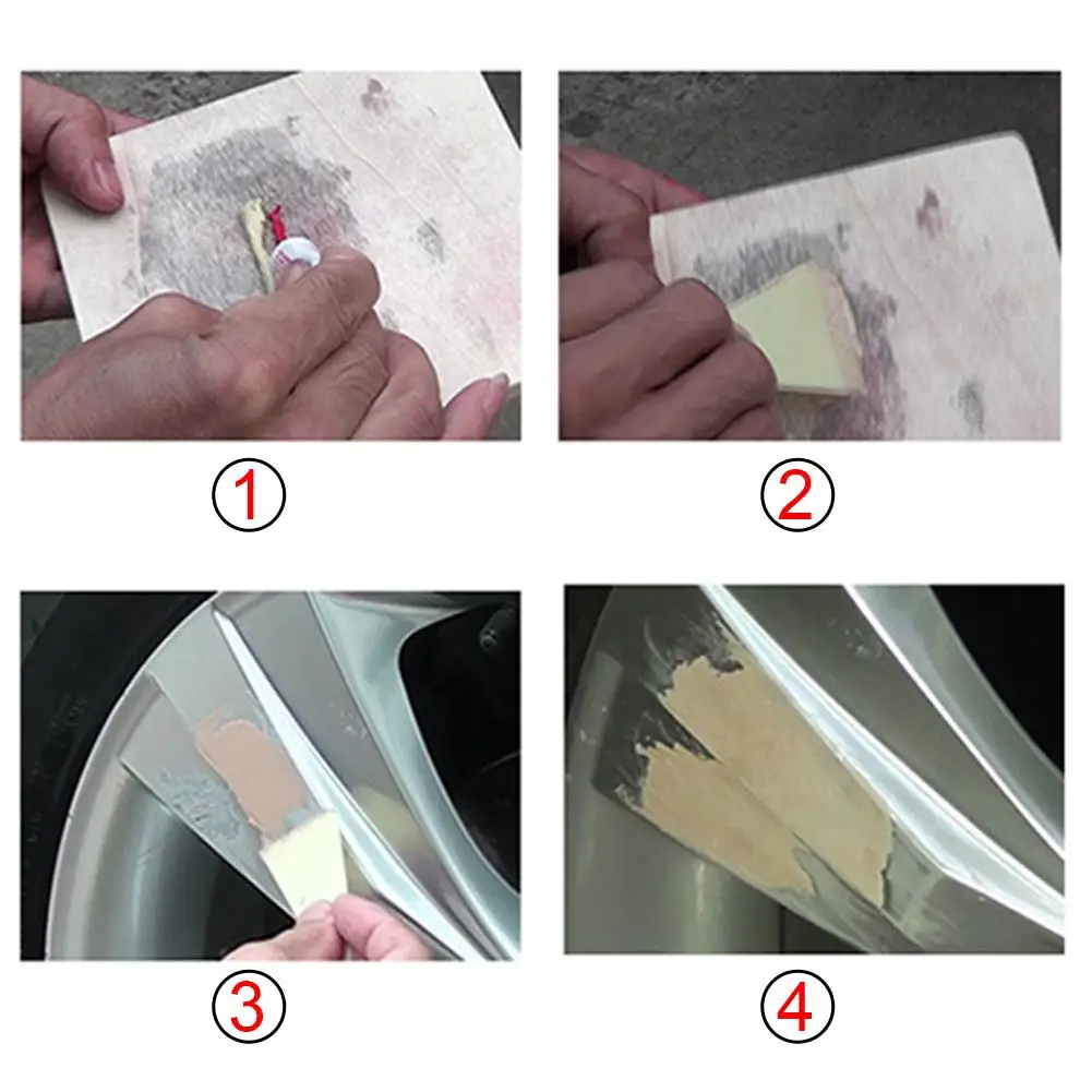 Автомобильный набор для ремонта царапин, шпатлевка для тела автомобиля, заполнитель для царапин, гладкий инструмент ремонта авто, уход