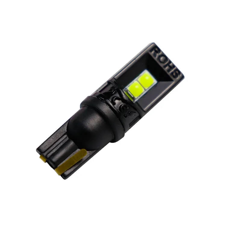 100 шт. T10 canbus convext 3030 светодиодный 4 smd W5W Автомобильный интерьер чтение без ошибок светодиодные фары для парковки автомобиля боковой свет сигнальные огни 12 В